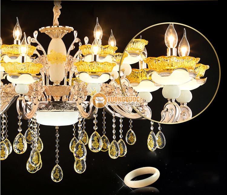 Đèn chùm pha lê nến trang trí nhập khẩu CM226-3